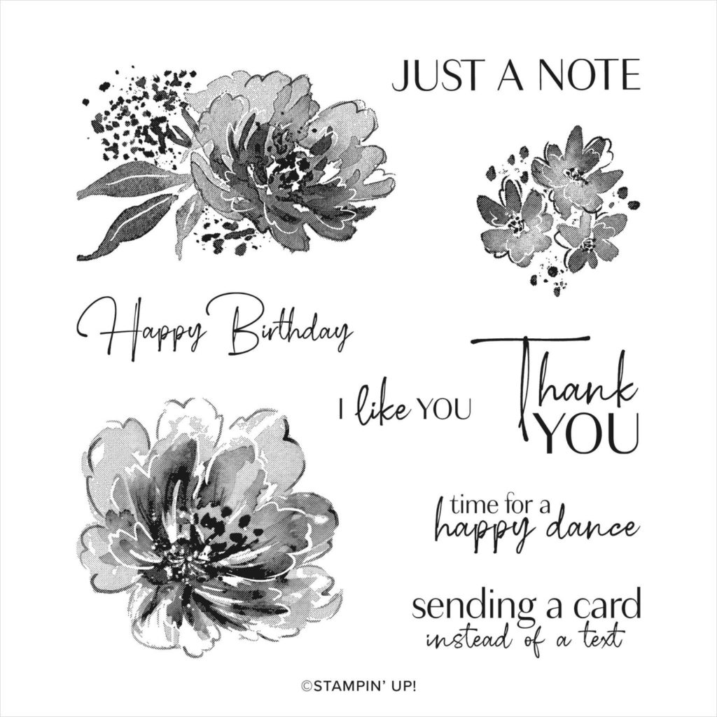 Flowing Flowers Stampin up